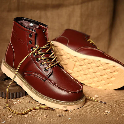 Josef® | Bottes en cuir véritable rétro