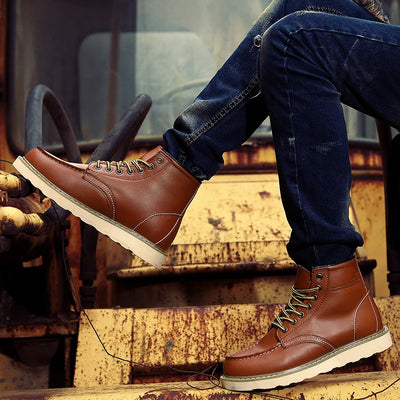 Josef® | Bottes en cuir véritable rétro