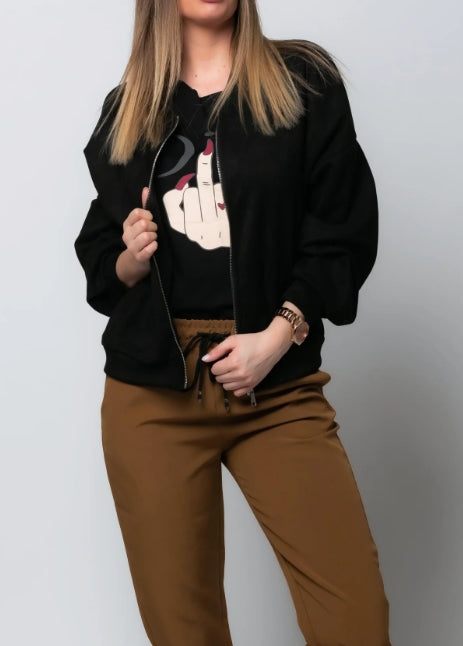 Ilona® | Veste Bomber en Suède