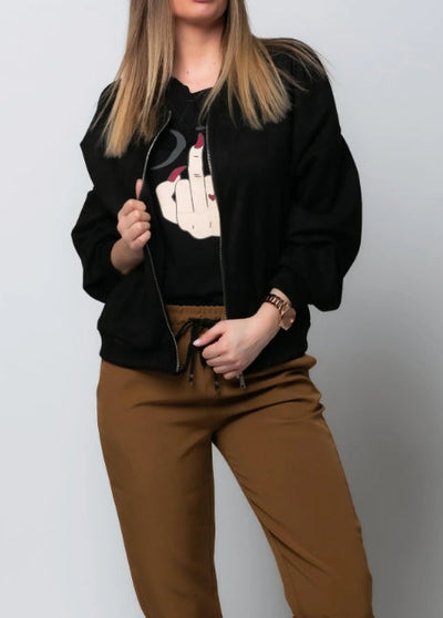 Ilona® | Veste Bomber en Suède