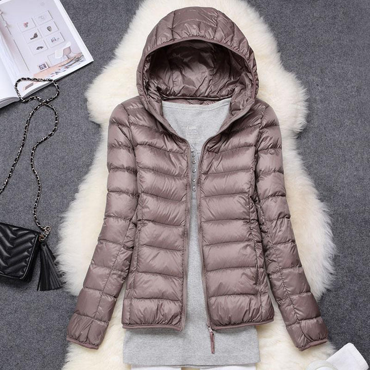 Roswitha® | Nouvelle veste d'hiver avec plumes de canard blanches