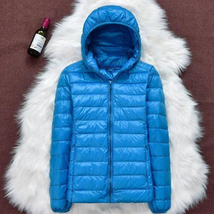 Roswitha® | Nouvelle veste d'hiver avec plumes de canard blanches