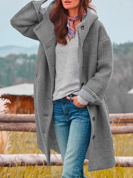 Evelina® | Manteau en laine confortable