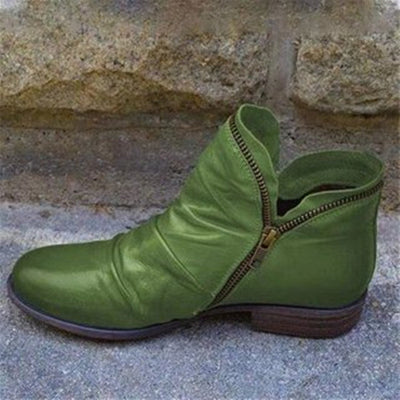 Leni® | Bottines élégantes avec fermeture éclair