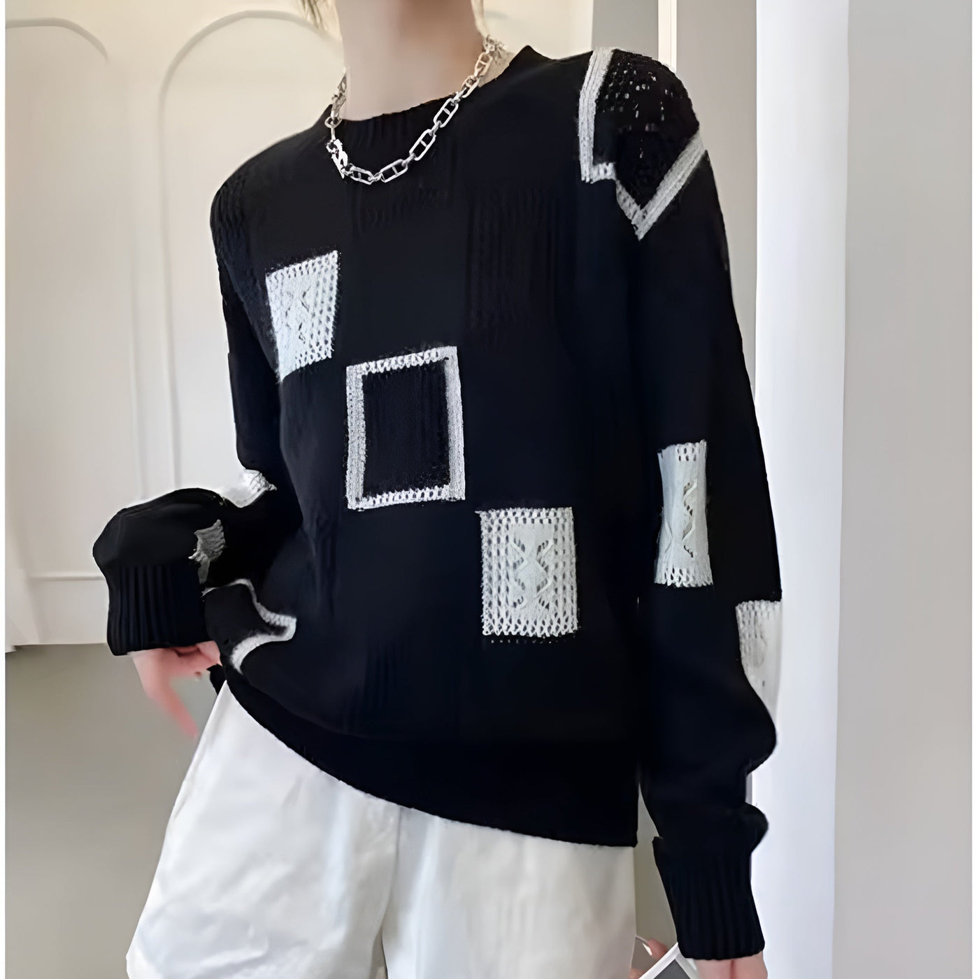 ALIDA | Pull féminin unique et élégant