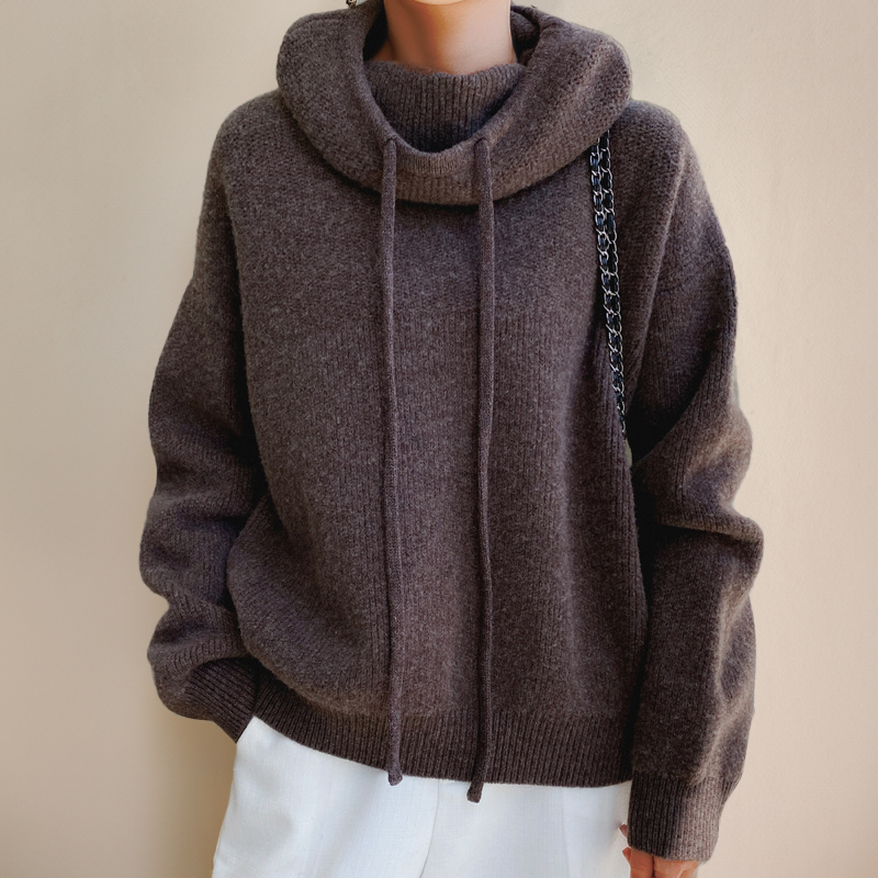 LIAH | Pull élégant à col haut