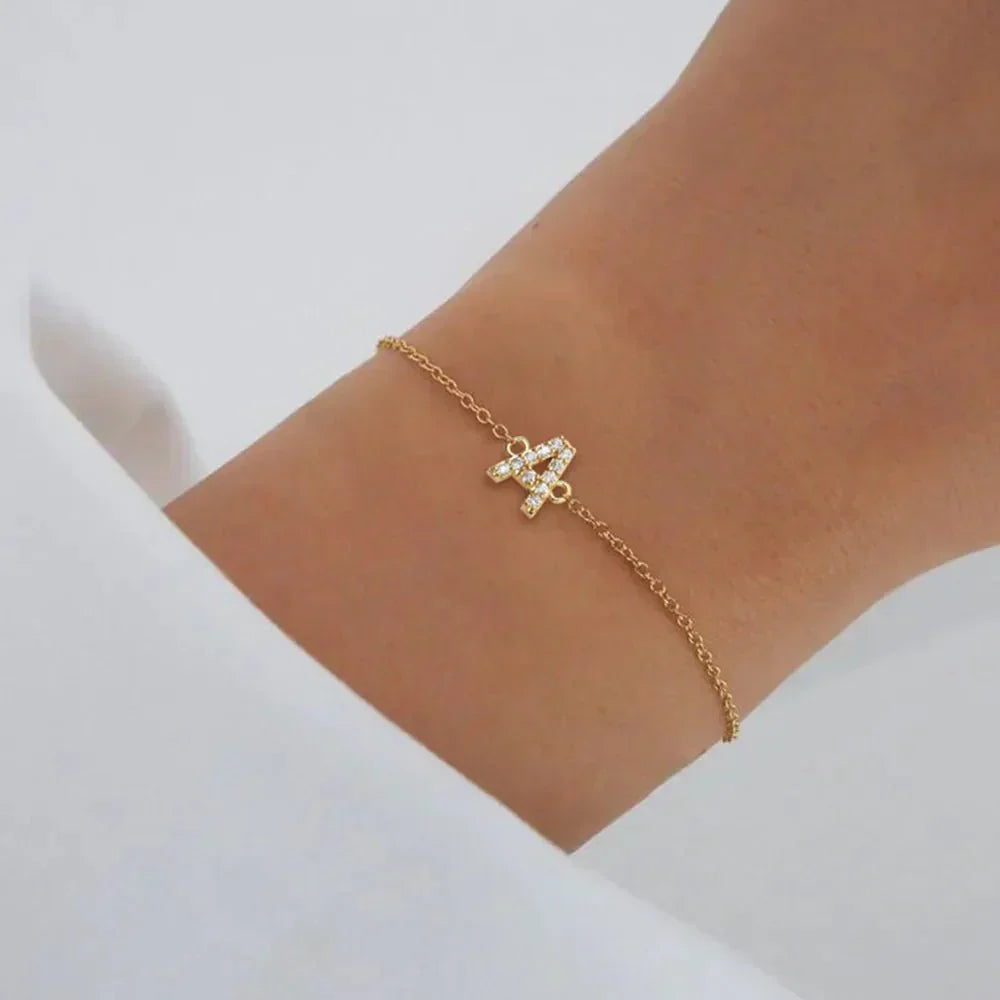 Otilia® | Bracelet en chaîne initial délicat