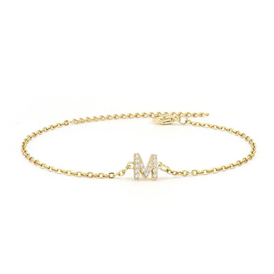 Otilia® | Bracelet en chaîne initial délicat