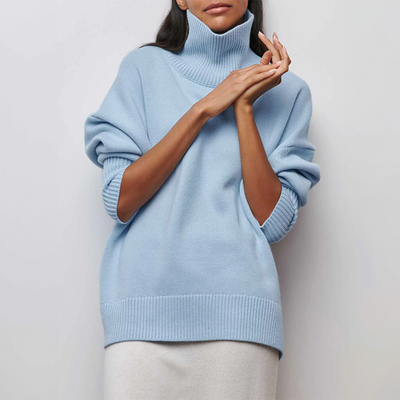 Zyora | Pull en maille élégant à col roulé