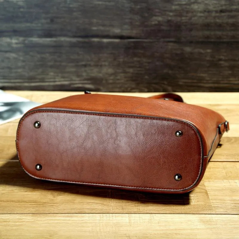 Doris® | Sac en cuir vintage avec bandoulière