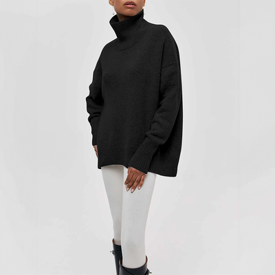 Zyora | Pull en maille élégant à col roulé