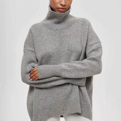 Zyora | Pull en maille élégant à col roulé