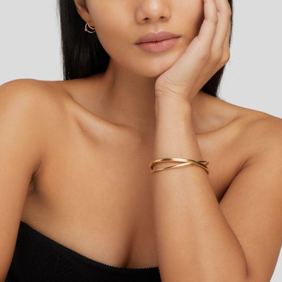 Greta-Louise® | Bracelet Twist Doré