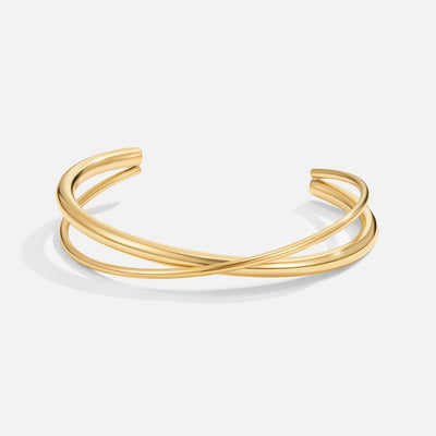 Greta-Louise® | Bracelet Twist Doré