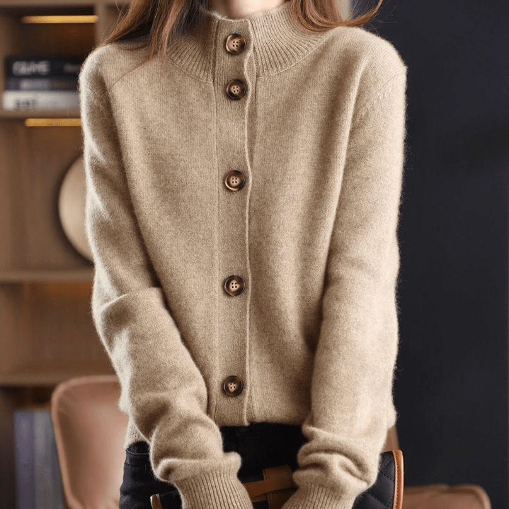Katharina® | Gilet en cachemire tricoté