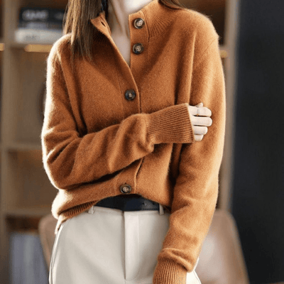Katharina® | Gilet en cachemire tricoté