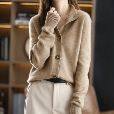 Katharina® | Gilet en cachemire tricoté