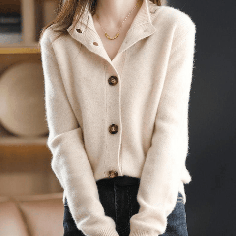 Katharina® | Gilet en cachemire tricoté