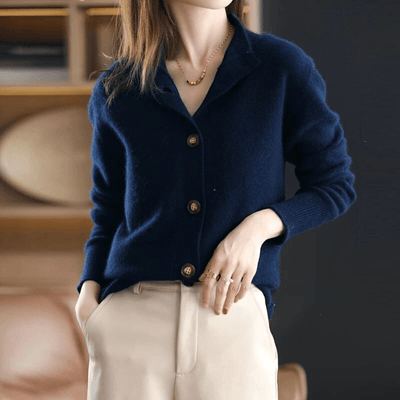 Katharina® | Gilet en cachemire tricoté