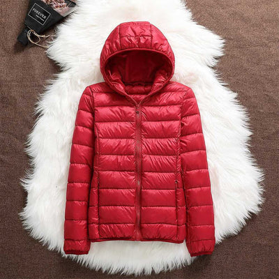 Roswitha® | Nouvelle veste d'hiver avec plumes de canard blanches