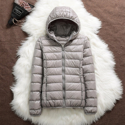 Roswitha® | Nouvelle veste d'hiver avec plumes de canard blanches