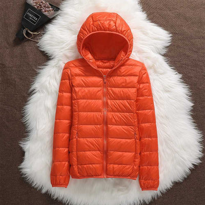 Roswitha® | Nouvelle veste d'hiver avec plumes de canard blanches
