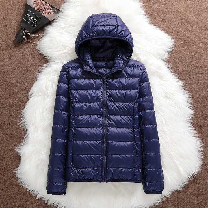 Roswitha® | Nouvelle veste d'hiver avec plumes de canard blanches
