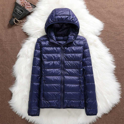 Roswitha® | Nouvelle veste d'hiver avec plumes de canard blanches