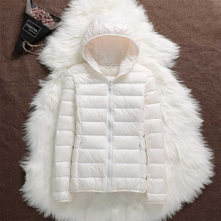 Roswitha® | Nouvelle veste d'hiver avec plumes de canard blanches