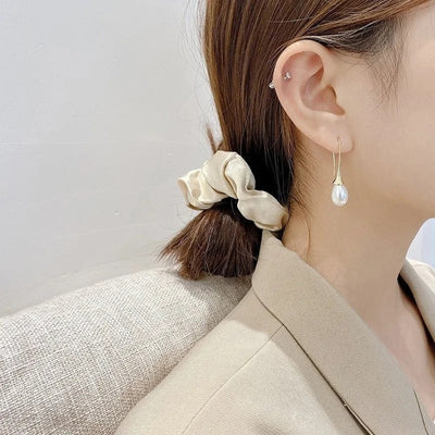 Helena Boucles d'oreilles en perles classiques