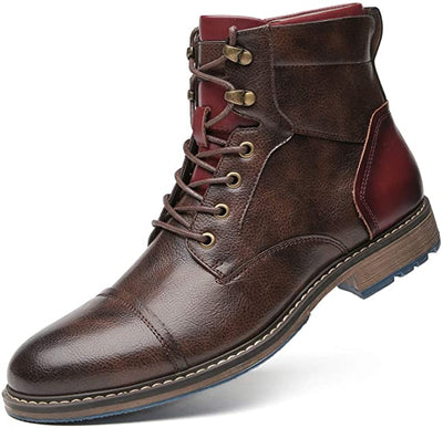 Leonhard® | Bottines Oxford en cuir véritable