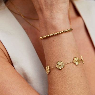 Miriam-Sophie® | Bracelet en perles d'or