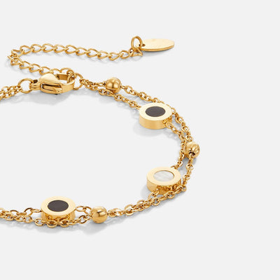Clarina® | Bracelet en pierre blanche