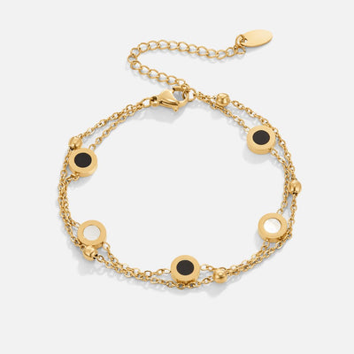Clarina® | Bracelet en pierre blanche