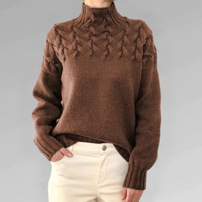 Erika | Pull à col roulé
