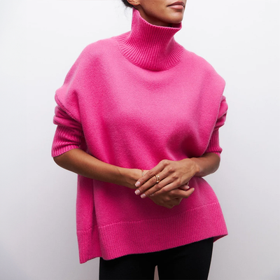 Zyora | Pull en maille élégant à col roulé
