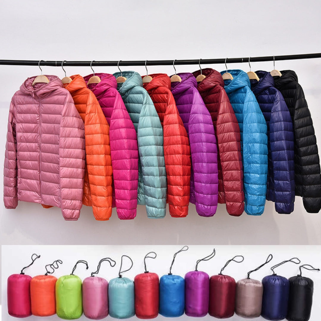 Roswitha® | Nouvelle veste d'hiver avec plumes de canard blanches