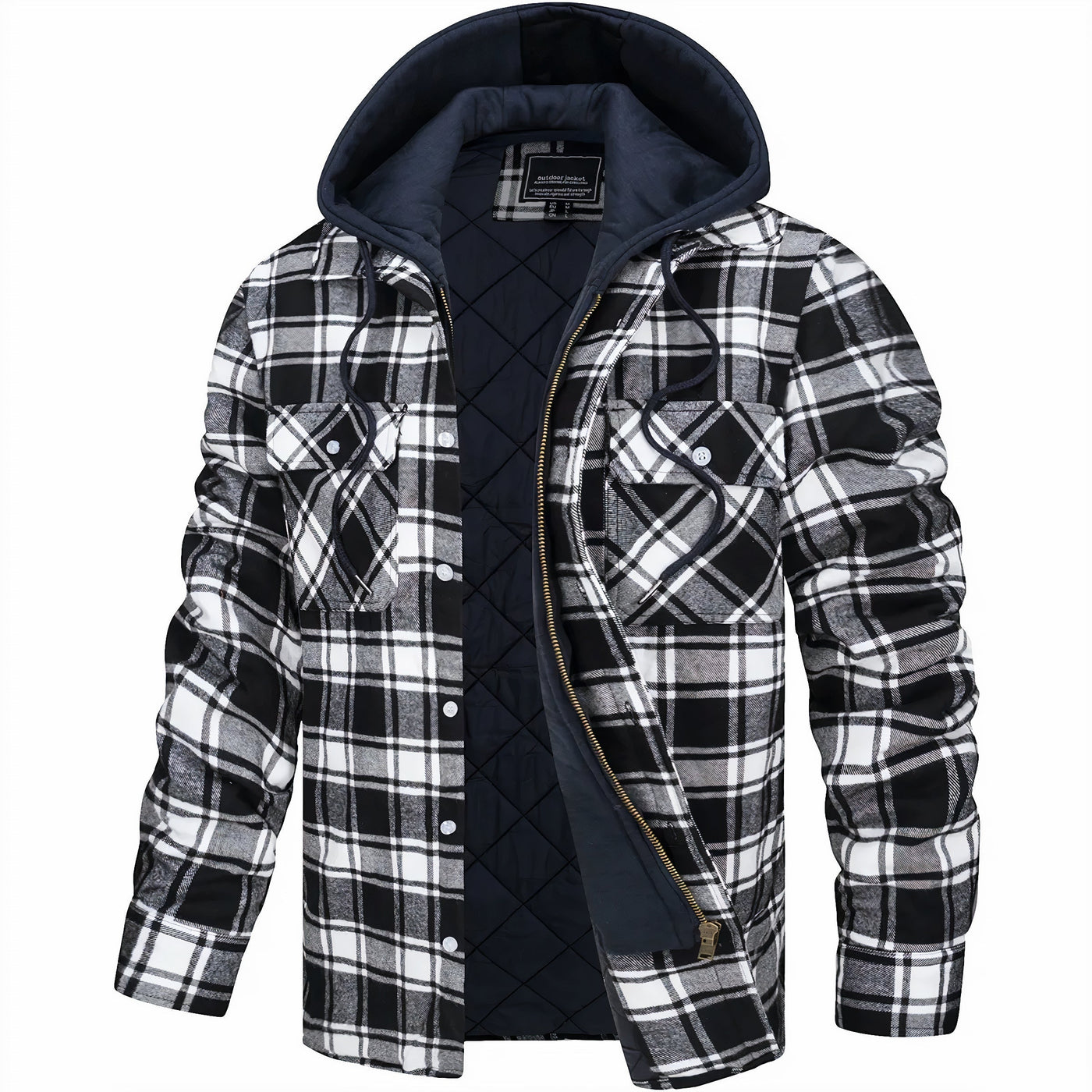 Damien® | Chemise en Piqué à Capuche