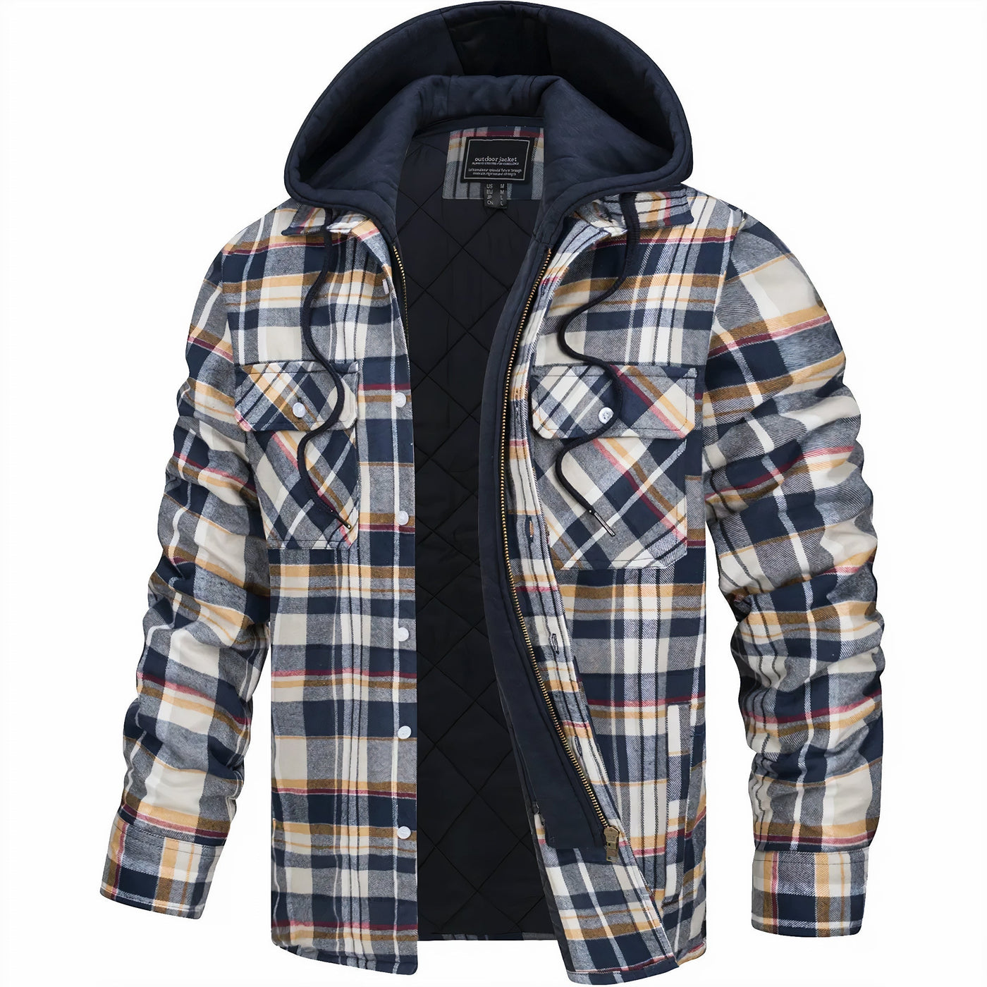 Damien® | Chemise en Piqué à Capuche
