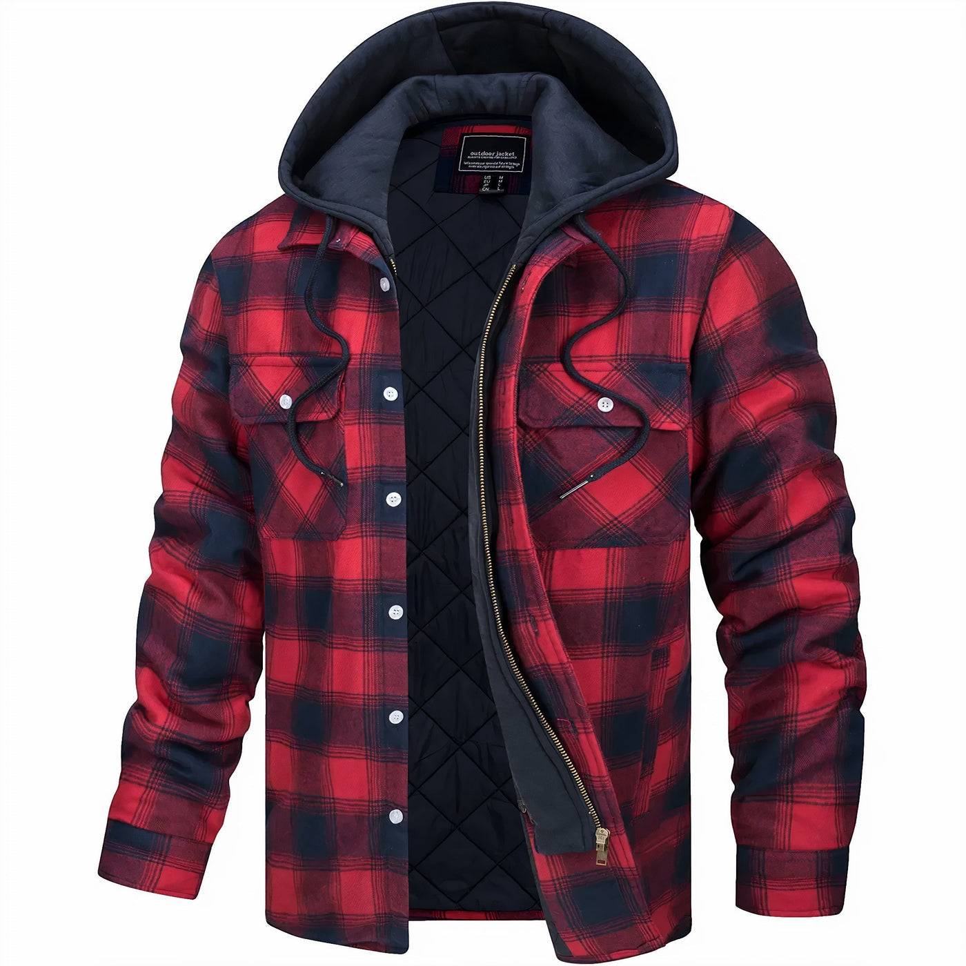 Damien® | Chemise en Piqué à Capuche