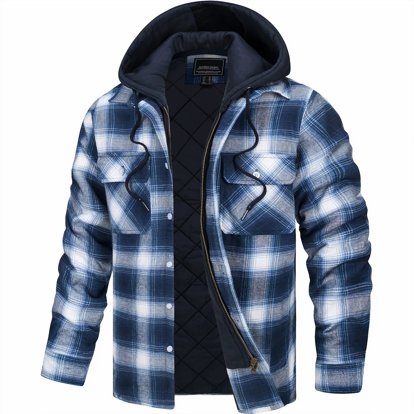 Damien® | Chemise en Piqué à Capuche