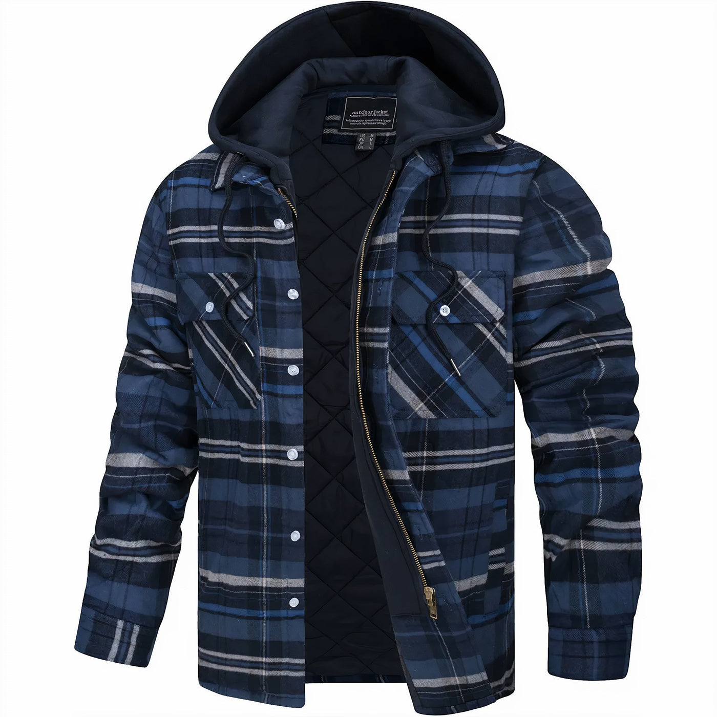 Damien® | Chemise en Piqué à Capuche