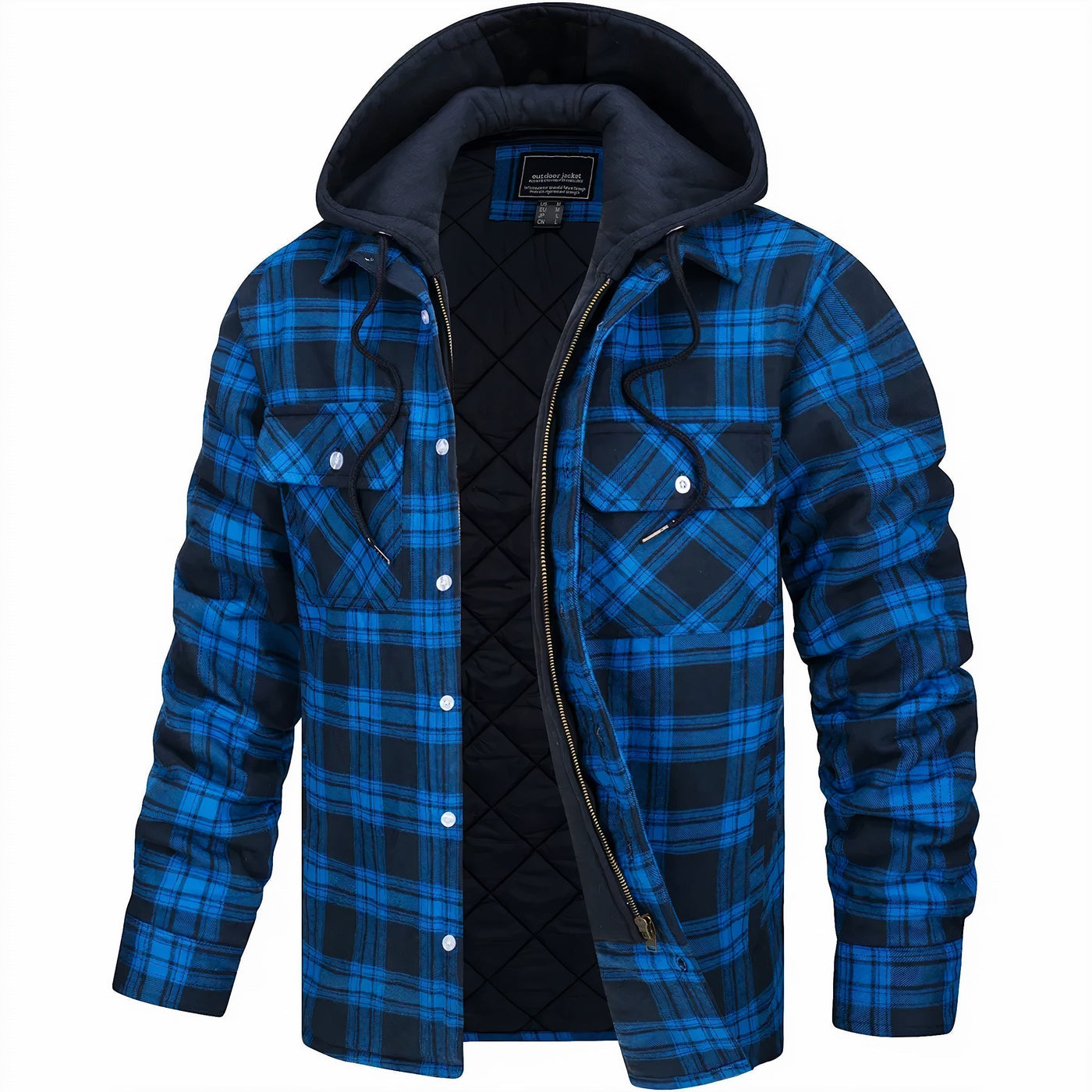 Damien® | Chemise en Piqué à Capuche